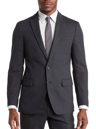 Original Penguin Men's Birdseye Stretch Suit Jacket