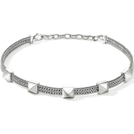 John Hardy Women's Sterling Silver Icon Stud Choker Necklace