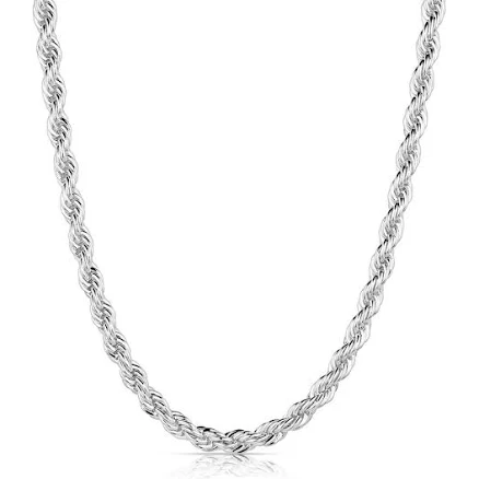 Montana Silversmiths Twisted Rope Chain Necklace