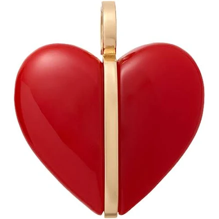 The Big Stone Heart Charms