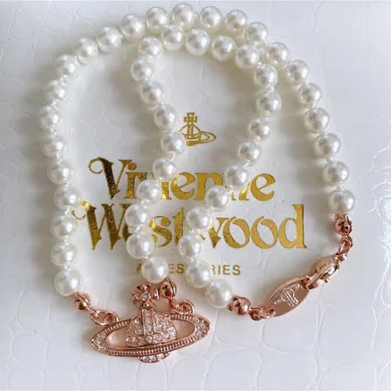Vivienne Westwood Orb Pearl Necklace