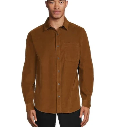 George Men's Long Sleeve Corduroy Shirt