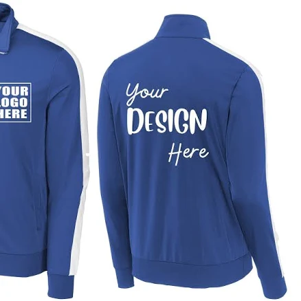 Custom Printed Logo Track Jacket