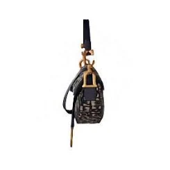 DIOR Women's Mini Saddle Bag in DIOR Oblique Jacquard