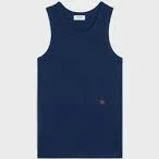 Tank Top in Ribbed Cotton Silk