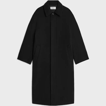 CELINE Men's Double-face Wool Felt Coat