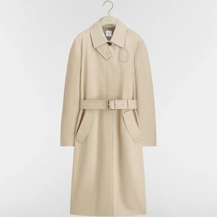 DIOR Women's Médaillon Embroidered Trench Coat