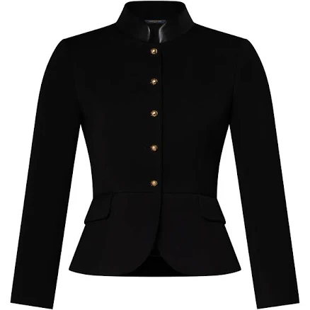 Louis Vuitton Leather Fitted Jacket