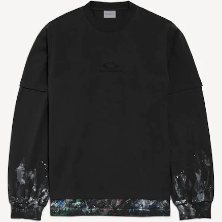 Balenciaga Hybrid Double T-Shirt - Black - Men