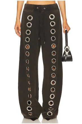 Eyelet Tracksuit Sweatpants