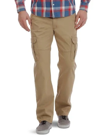 Wrangler Men's Relaxed Fit Stretch Cargo Pants