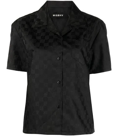 MISBHV Women's Cropped Monogram Shirt