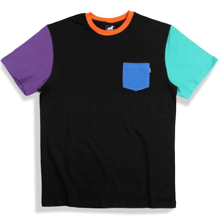 Vintage Inspired Patchwork Color Block T-Shirt