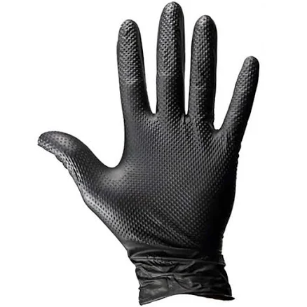HDX Nitrile Textured Disposable Gloves