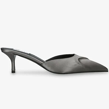 Alaïa Pointed-Toe 55 Satin Women Mules