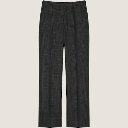 Givenchy Men's Straight Leg Tailored Wool Trousers