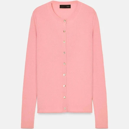 Zara Women's Wool Rib Cardigan