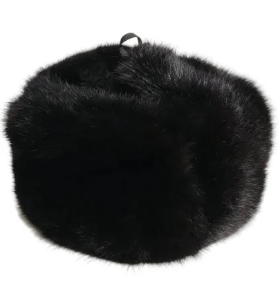 Rabbit Fur Russian Shapka Ushanka Hat