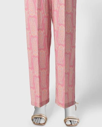Pink Lawn Trousers Jjlt-s-26-8093-a Fb/Gotta-8093-a