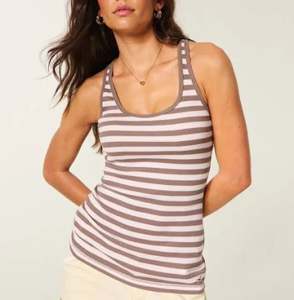 Hollister Women's Icon Racerback Tank