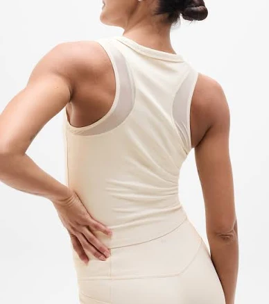 Athleta Women's Transcend Racerback Mesh Tank