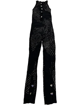Poster Girl Janice Jumpsuit In Jet Black