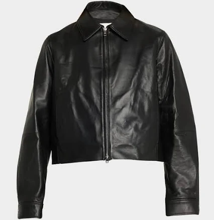 Vince Women's Cropped Leather Jacket