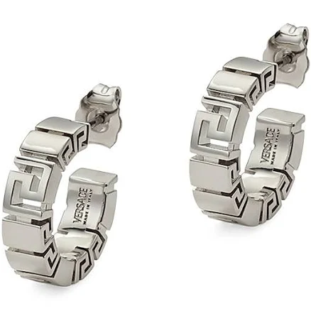 Versace Women's Greca Hoop Earrings