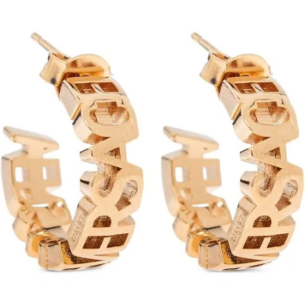 Versace La Greca Hoop Earrings