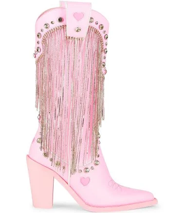 Present Perfect Cowboy Boots - Pink PINK / US 6