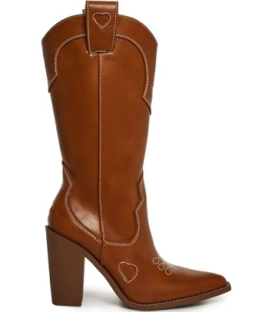Basic Present Perfect Cowgirl Boot - Carmel LIGHT BROWN / US 5