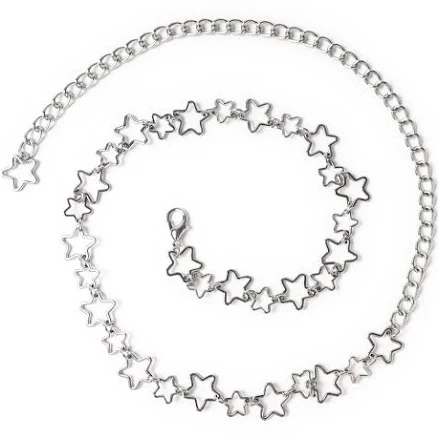No Boundaries Women's Star Chain Belt