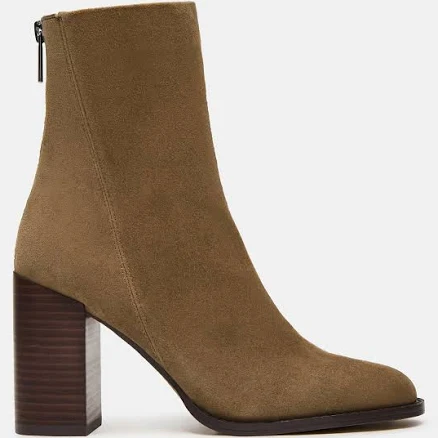 Steve Madden Women's Obsession Block-Heel Suede Booties