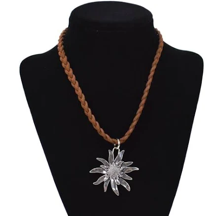 Edelweiss Braided Necklace
