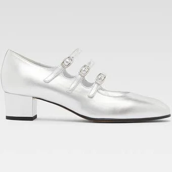 Carel Paris Kina Leather Mary Jane Pumps