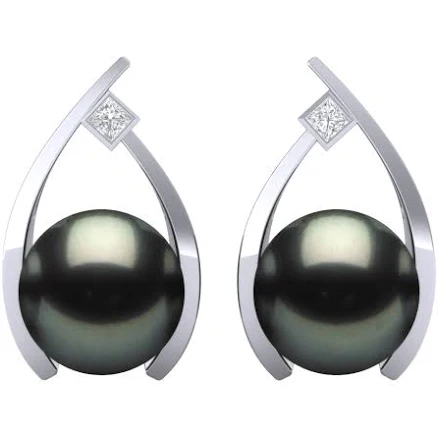 Pearl and Diamond Earring