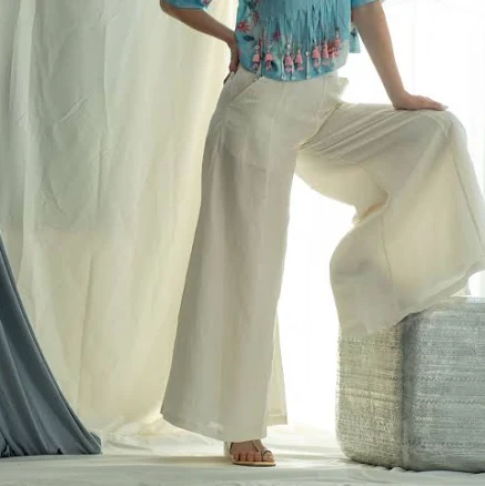 Panelled Flare Pants