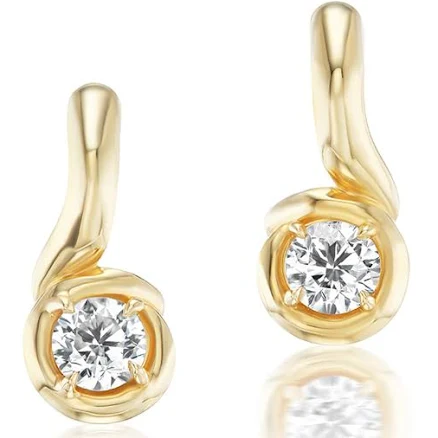 Boa Earrings Gold