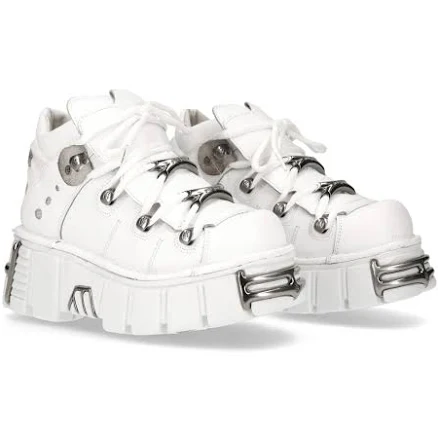New ROCK Women's Tower Rocker Flair Ankle Boots