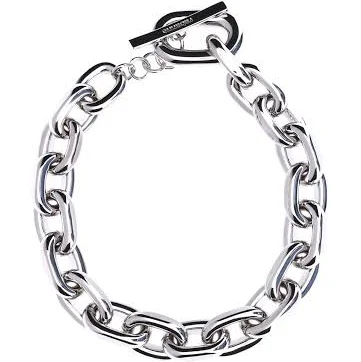 Rabanne Silver Xl Link Necklace