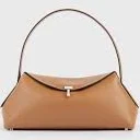 Women Toteme T-lock grained Leather Shoulder Bag