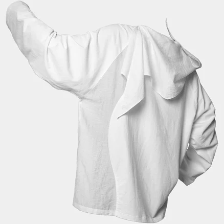 Relabel Deconstructed Scarf Long-Sleeve Tee