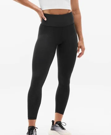 Athleta Women's Interval High Rise Perforated Leggings