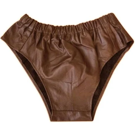 Men's Leather Underwear Boxers