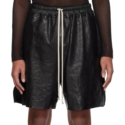 Rick Owens Leather Boxer Shorts