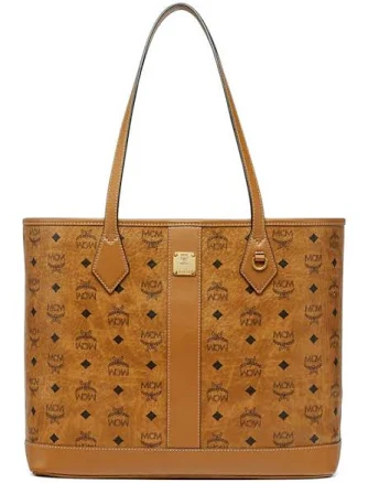 MCM New Liz Shopper in Visetos