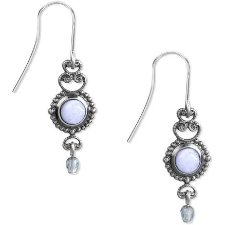 Lace Agate Earrings