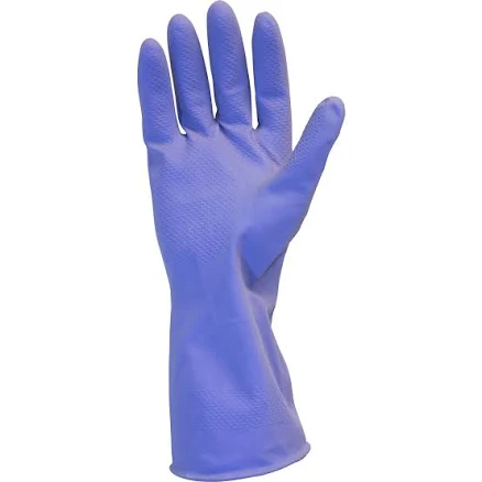 Safety Zone Flock Lined Latex mil Gloves