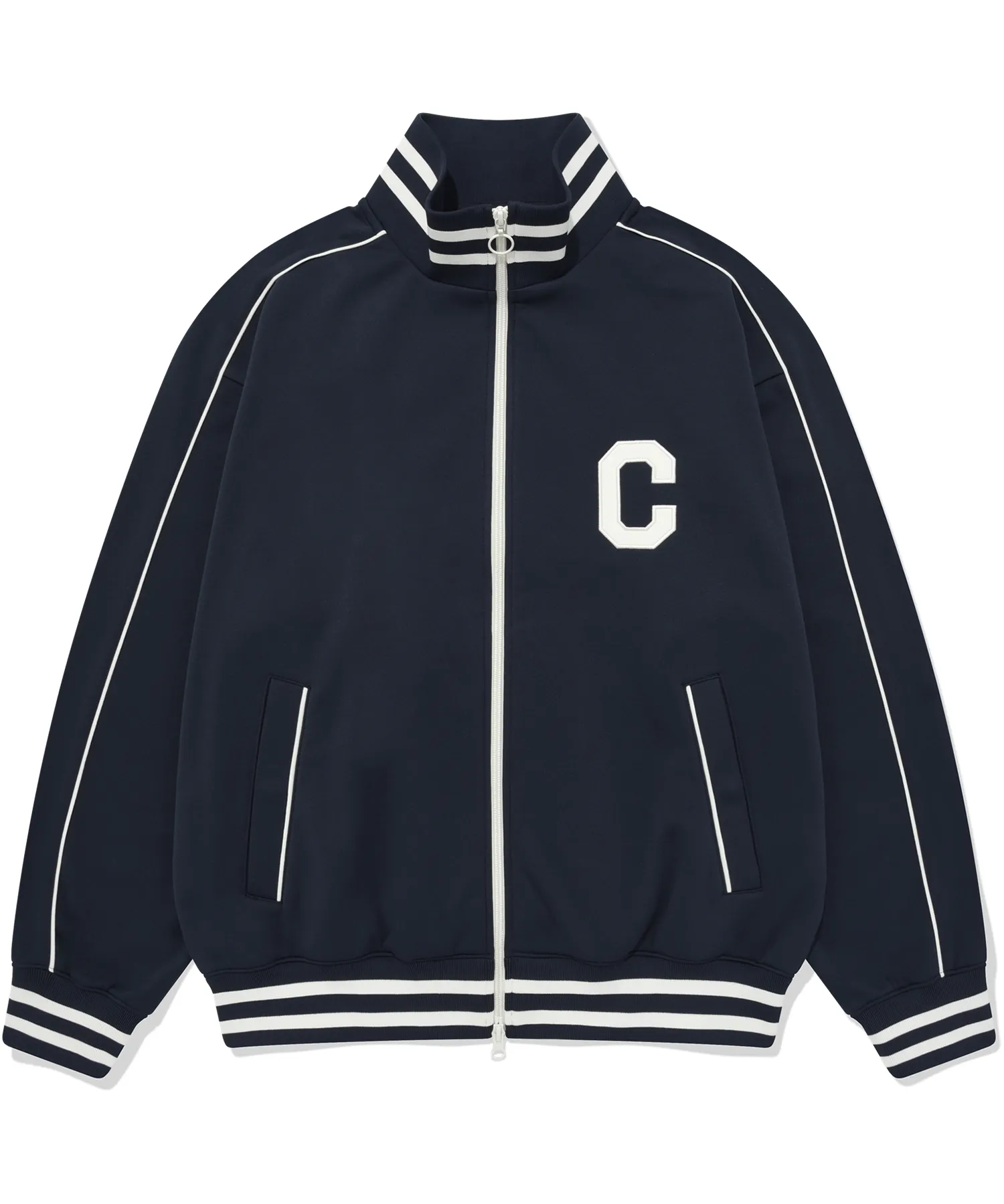 C Logo Track Jacket Dark Navy