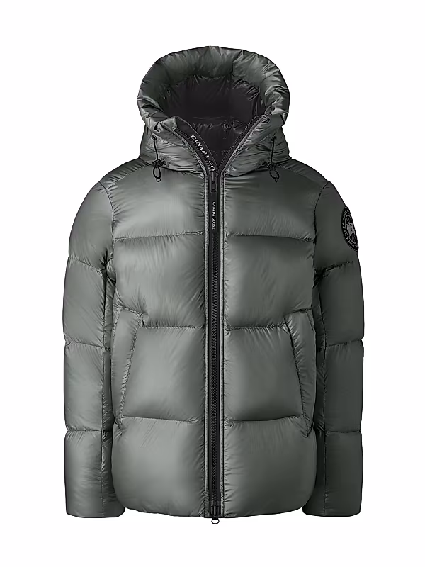 19FW Nylon Goose Down Half Neck Puffer Jacket